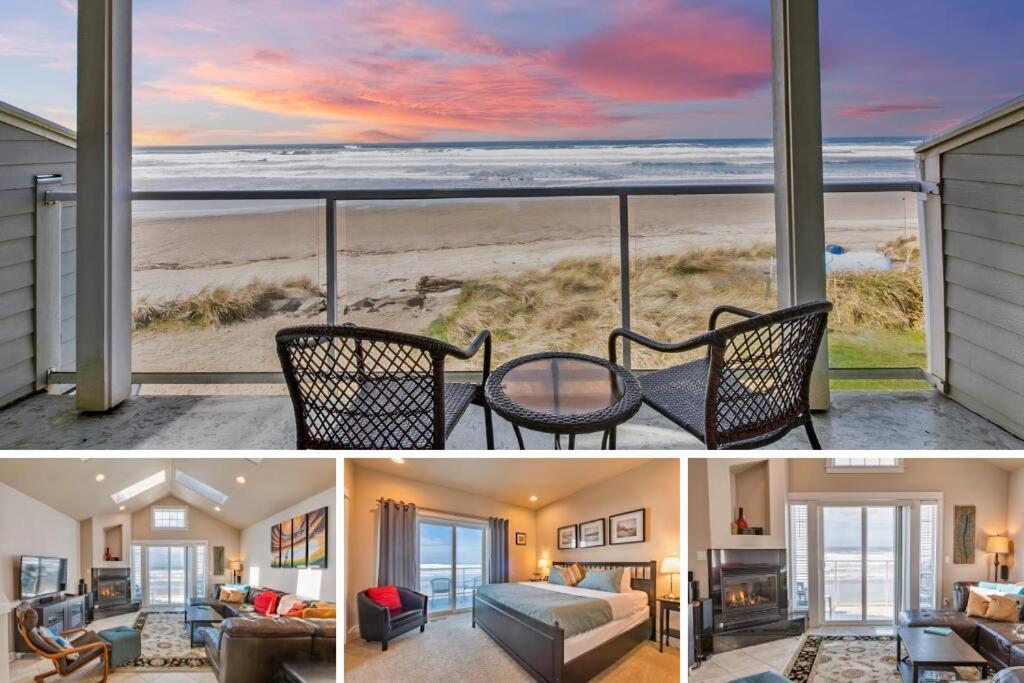 Rockaway Beach Vibes,Waterfront Oceanfront Rockaway Beach House Near Downtown,Wifi, Washer Dryer Dış mekan fotoğraf